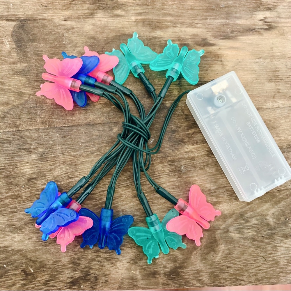 Colorful Butterfly LED Lights - Picture 2 of 3